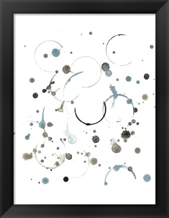 Framed Liquid Orbit II Print