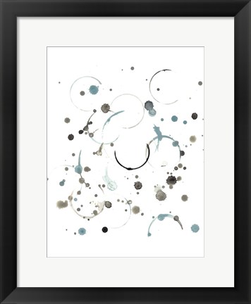 Framed Liquid Orbit II Print