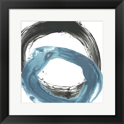 Framed Circular Reaction IX Print