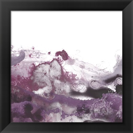 Framed Orchid Wave III Print