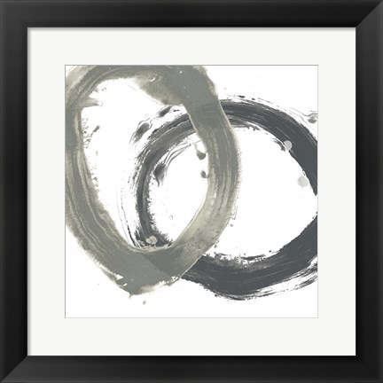 Framed Circular Reaction VI Print