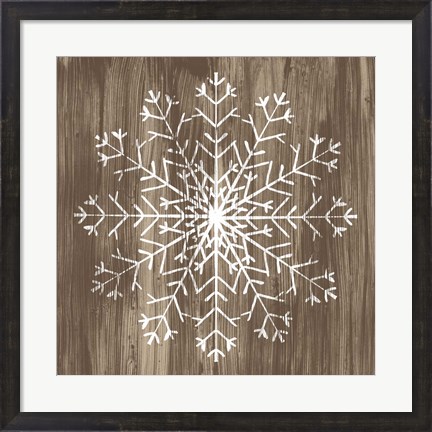 Framed Barnwood Wonderland III Print