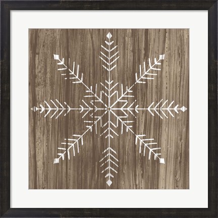 Framed Barnwood Wonderland IV Print