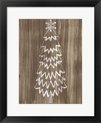 Framed Barnwood Wonderland VIII Print