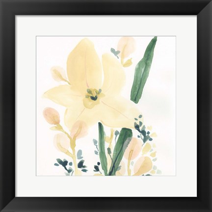 Framed Garden Essence II Print