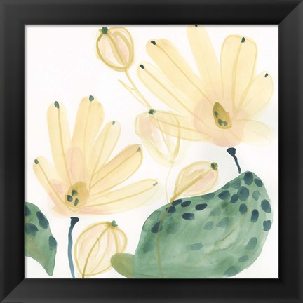 Framed Garden Essence IV Print