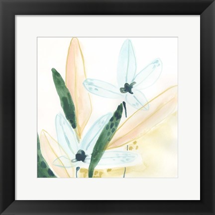 Framed Garden Essence IX Print