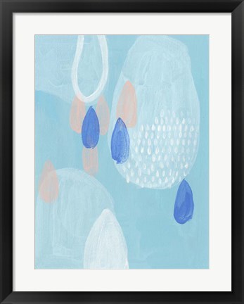 Framed Azure II Print