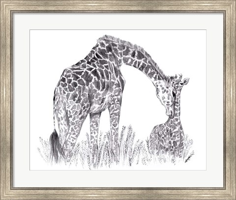 Framed New Beginnings II Print