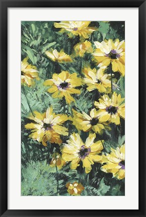 Framed Floral Impressions II Print