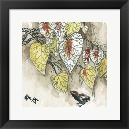 Framed Autumnal I Print