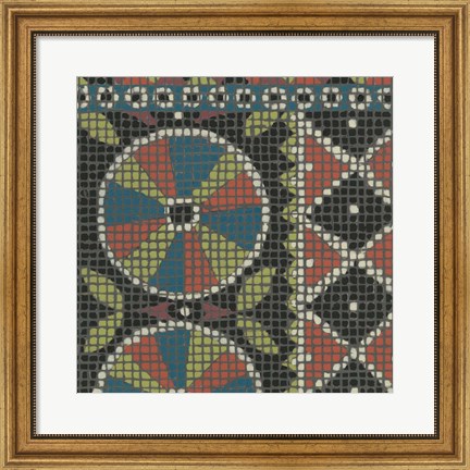 Framed Woven Journey II Print