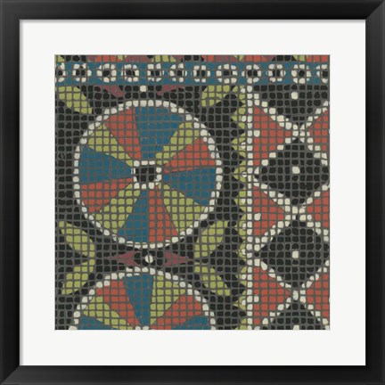 Framed Woven Journey II Print