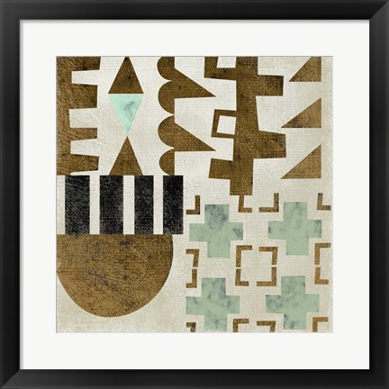 Framed Geo Tile II Print