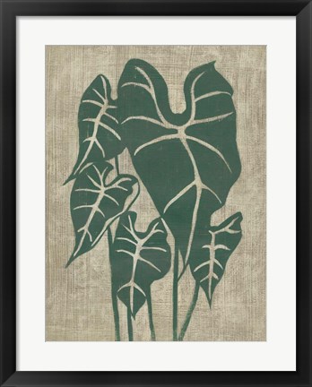 Framed Vintage Greenery III Print