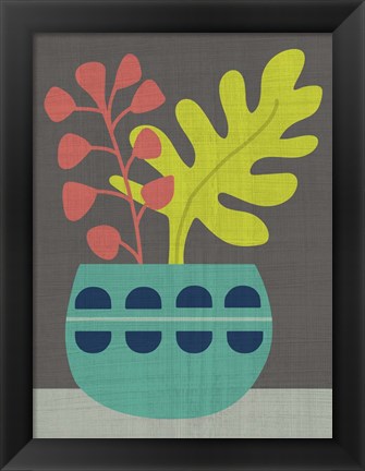 Framed Clay Pot IV Print