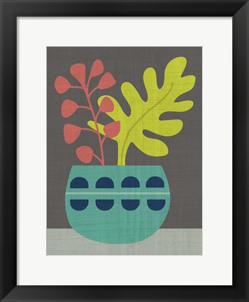 Framed Clay Pot IV Print