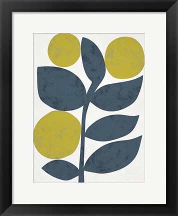 Framed Branch I Print