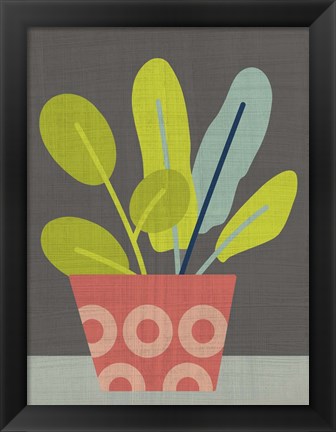 Framed Clay Pot III Print