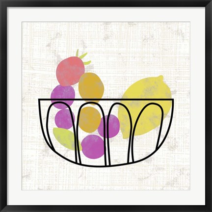 Framed Fruitilicious II Print