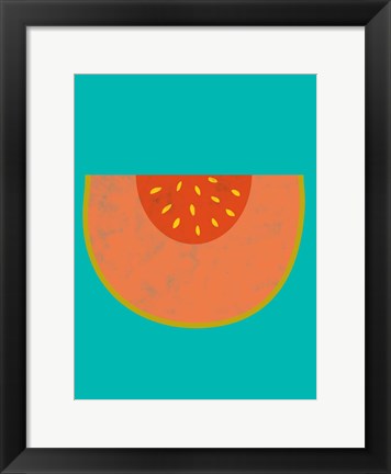 Framed Fruit Party III Print