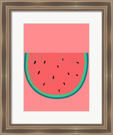 Framed Fruit Party VIII Print