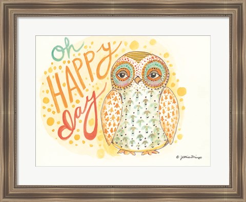 Framed Oh Happy Day Print