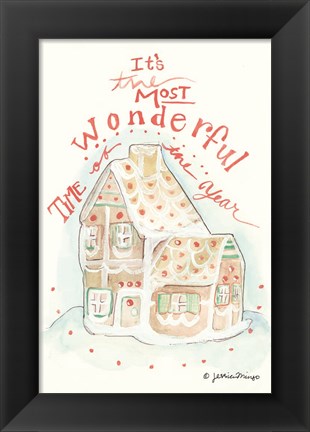 Framed It&#39;s the Most Wonderful Time of the Year Print