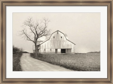 Framed Ohio Fields III Print