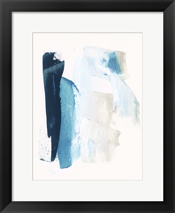 Framed Cobalt Crush II Print