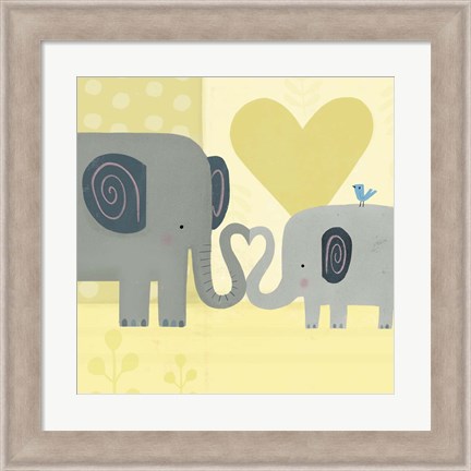 Framed Mama and Me III Print