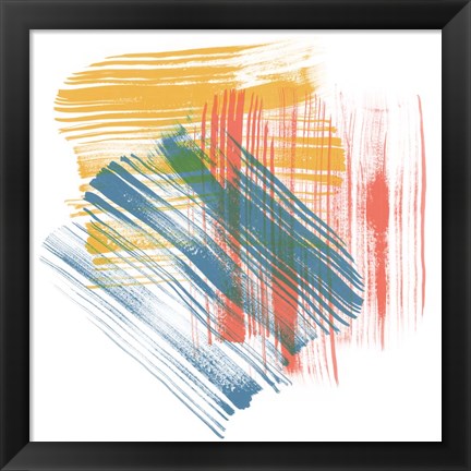 Framed Color Swipe II Print