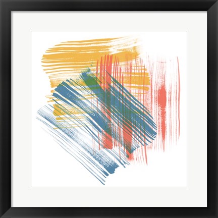 Framed Color Swipe II Print