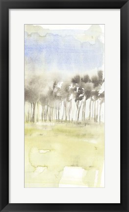 Framed Split Treeline II Print