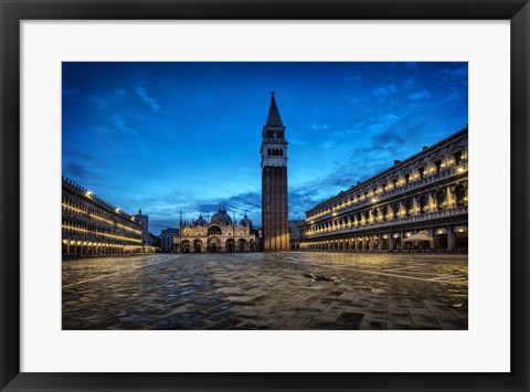 Framed On the Square Print