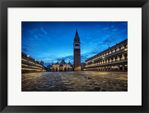 Framed On the Square Print