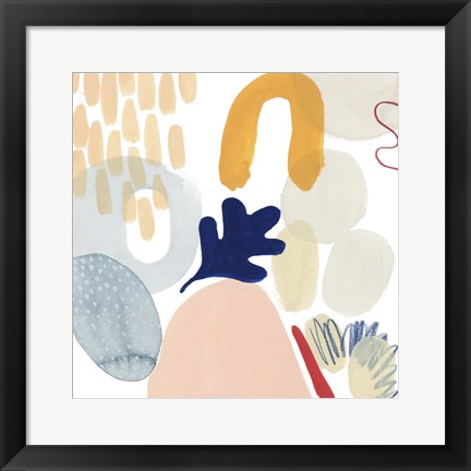 Framed Tropical Traffic V Print