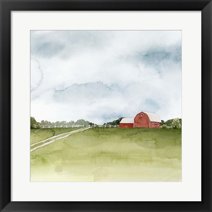 Framed Kentucky Sky II Print