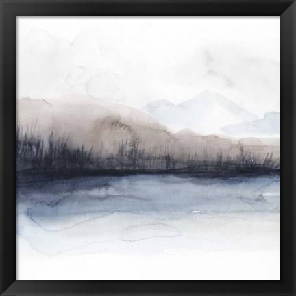 Framed Horizon Shadow II Print