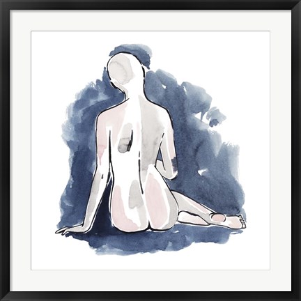 Framed Blissful Solitude II Print