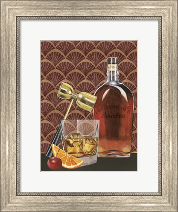 Framed Bar Gatsby II Print