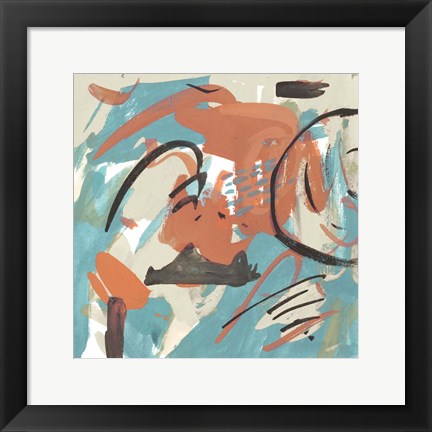 Framed Abstract Composition IV Print