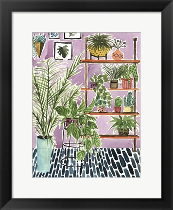 Framed Way to the Jungle II Print