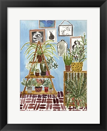 Framed Way to the Jungle III Print