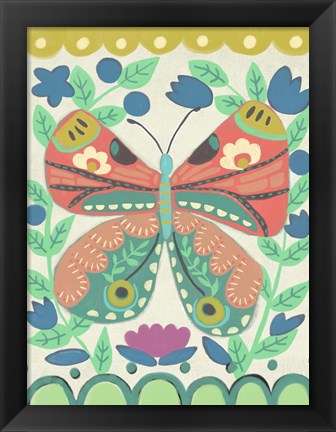 Framed Flutterfly I Print