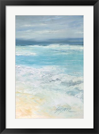 Framed Storm at Sea II Print