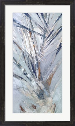 Framed Grey Palms IV Print