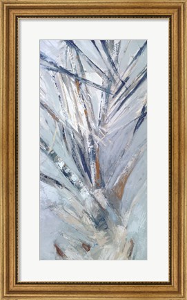 Framed Grey Palms IV Print