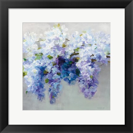 Framed Wisteria Print