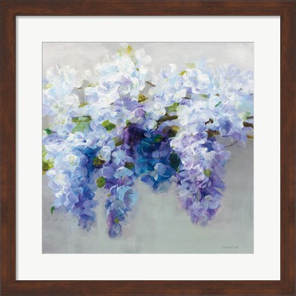 Framed Wisteria Print